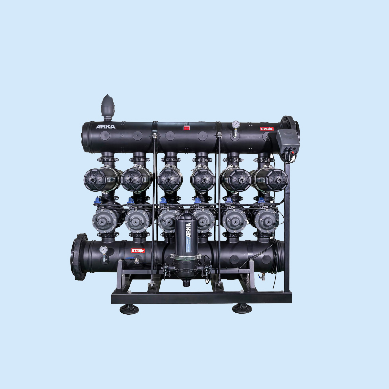 H型自动叠片反冲洗过滤系统